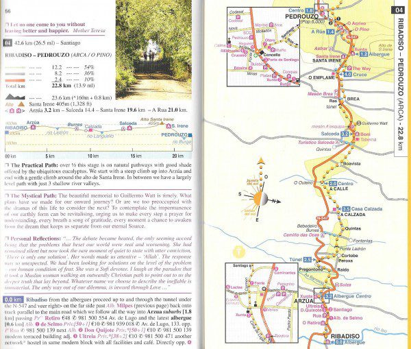 A Camino pilgrim’s guide - Sarria > Santiago > Finisterre - Including Muxía camino circuit - A Practical & Mystical Manual for the Modern Day Pilgrim - binnenbladzijden